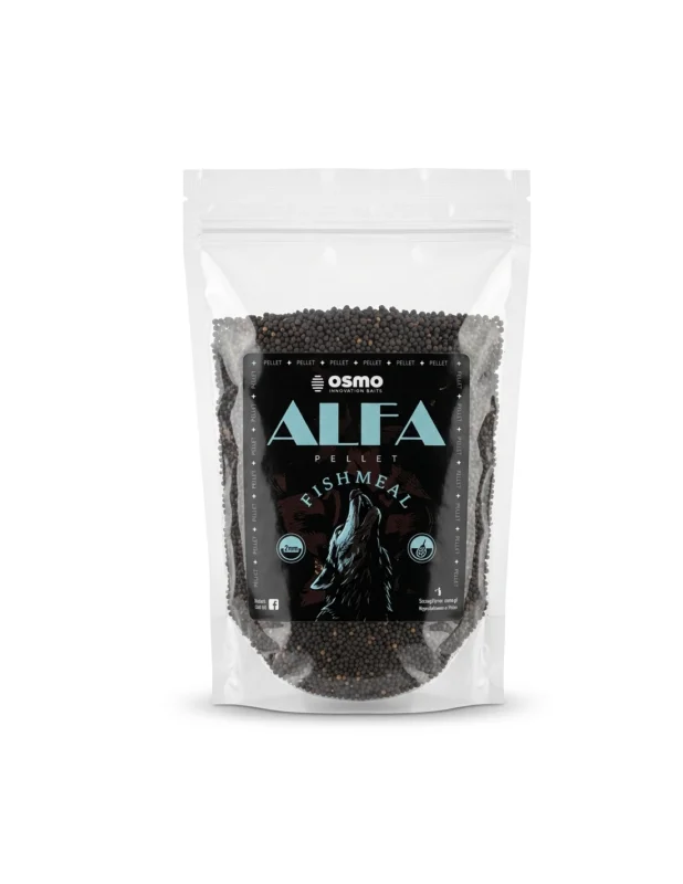 Pellet 2mm Osmo Alfa - Fishmeal 800g Do wyczerpania zapasów