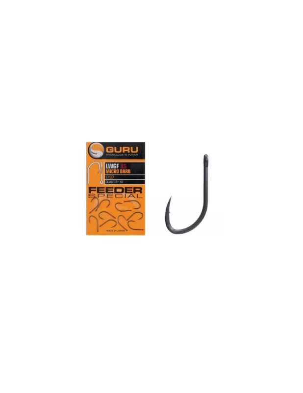 Haczyki Guru LWG Feeder XS Eyed - roz. 14 Obniżka ceny