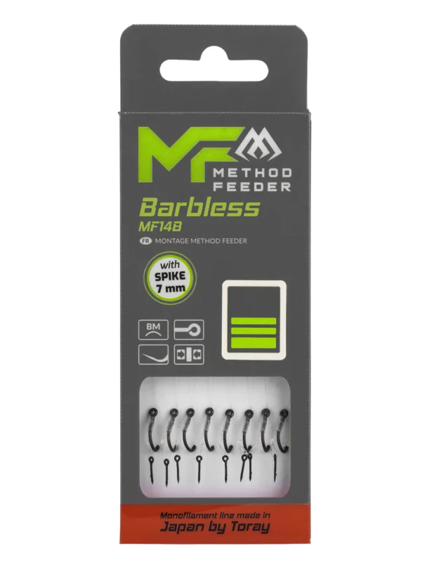Oferta limitowana PRZYPONY MIKADO METHOD - MF14 Z IGŁĄ BARBELESS 14