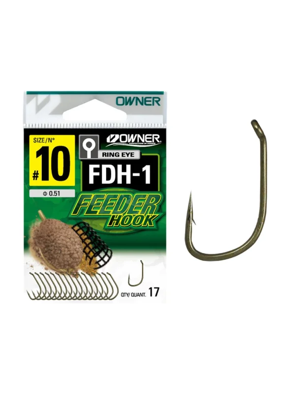 Popularny HACZYKI OWNER FEEDER HOOK FDH-1 rozm - 8