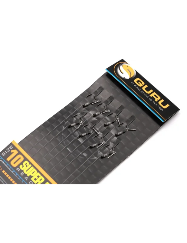 Przypony Guru Super MWG Rig Z Bagnet 0.22mm 10cm - rozm 10 Cena promocyjna
