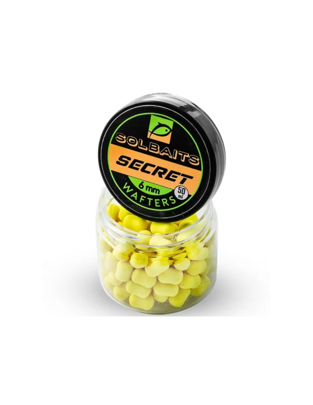 Wafters Solbaits Secret Yellow 6mm 50ml Wyprzedaż