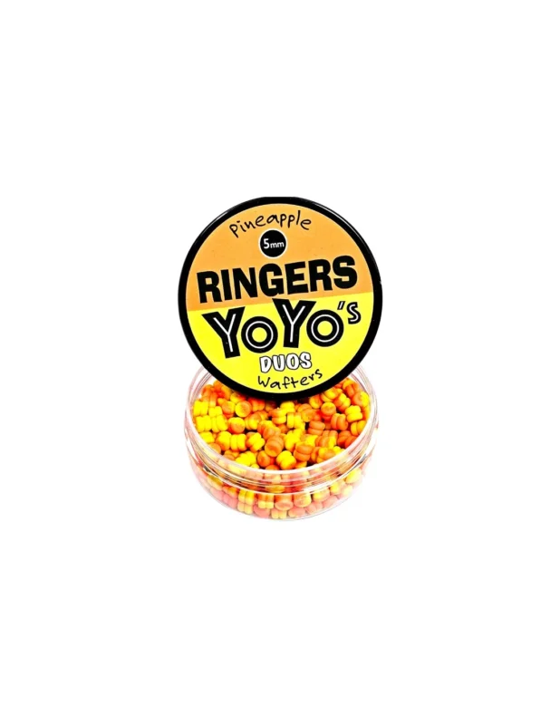 Okazja Ringers Pineapple YoYo's Duos Wafters 5mm - Orange/Yellow