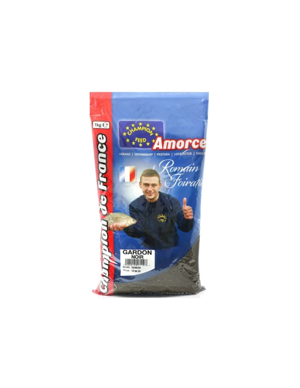 Sprawdź teraz Zanęta Champion Feed Romain Foiratier 1kg - Gardon Noir