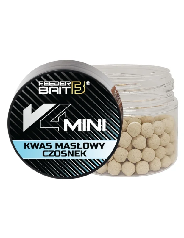 Wafters Feeder Bait V4 Mini - Kwas Masłowy & Czosnek4mm Ostatnie sztuki