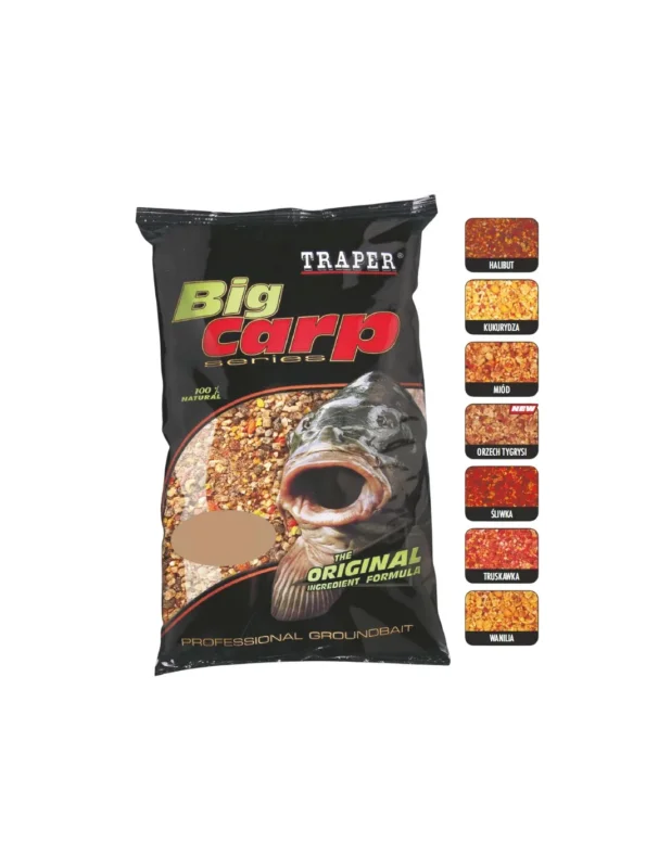 Zanęta Traper Big Carp Orzech Tygrysi 1kg Sprawdź teraz