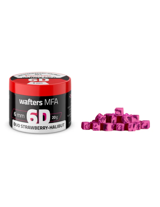 Sprawdź teraz Przynęta MatchPro 6D MFA Wafters Halibut Truskawka 6mm