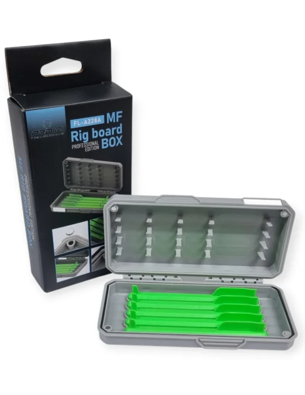 Najlepsza cena Portfel Method Feeder FL Rig Board Box 15cm + 4 DRABINEK