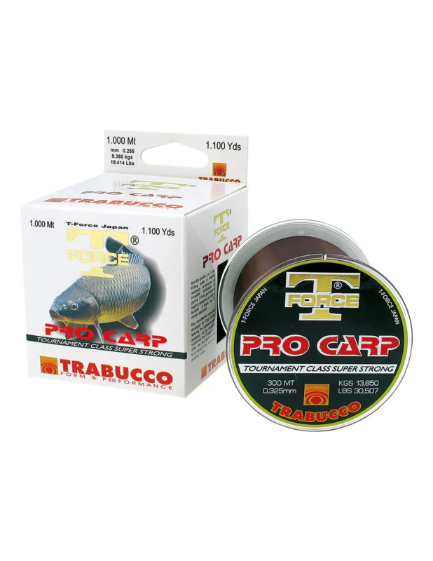 Tylko dziś ŻYŁKA TRABUCCO T-FORCE PROCARP 0,286mm 300M