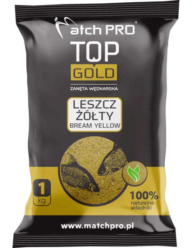 ZANĘTA TOP GOLD LESZCZ ŻÓŁTY MatchPro 1kg Nowość