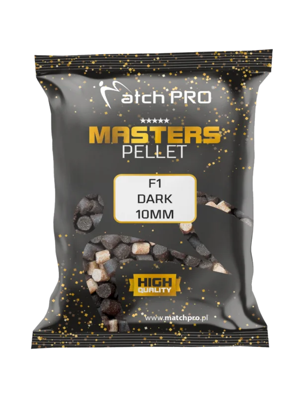Super okazja F1 DARK 10mm PELLET MASTERS MatchPro 700g