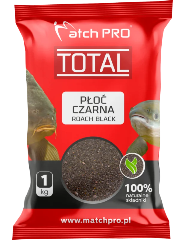 Promocja Zanęta TOTAL PŁOĆ CZARNA MatchPro 1kg