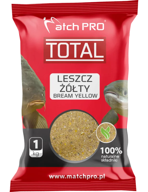 Zanęta TOTAL LESZCZ ŻÓŁTY MatchPro 1kg Bezpieczna płatność