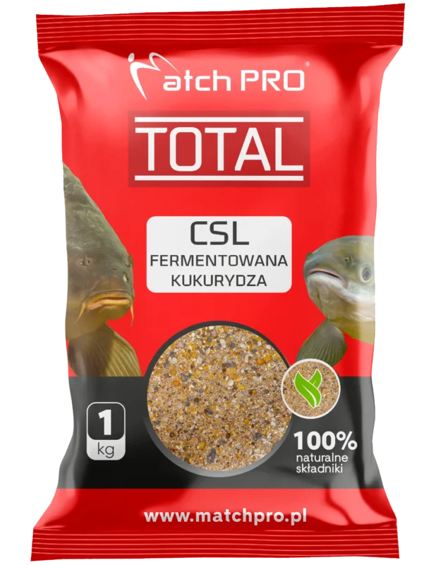 Ostatnie sztuki Zanęta TOTAL CSL FERMENTOWANA KUKURYDZA MatchPro 1kg