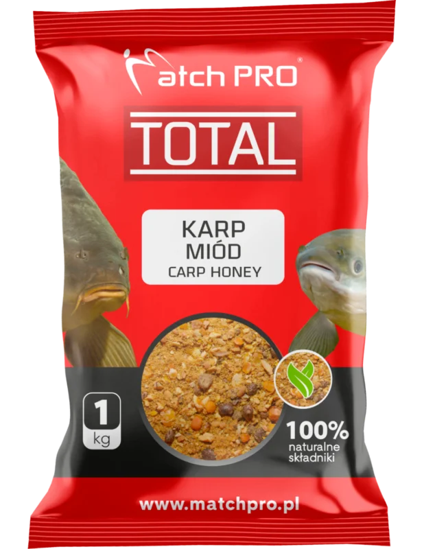 Premium Zanęta TOTAL KARP MIÓD MatchPro 1kg