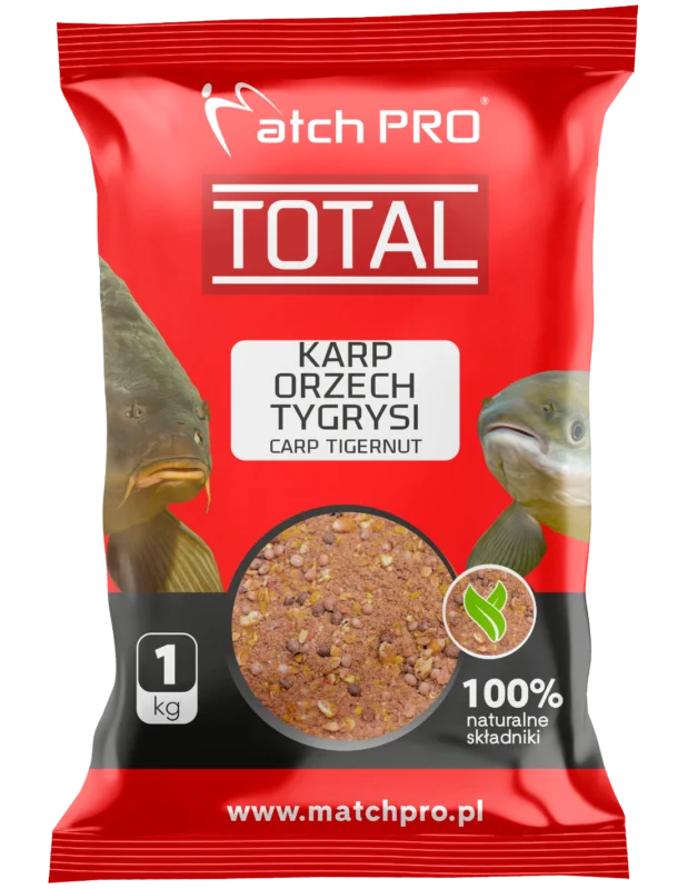 Zanęta TOTAL KARP ORZECH TYGRYSI MatchPro 1kg Tani