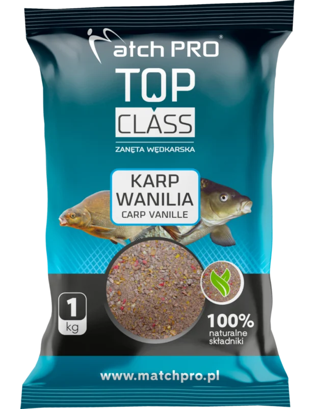 Tylko do końca tygodnia Zanęta TOP CLASS KARP WANILIA MatchPro 1kg