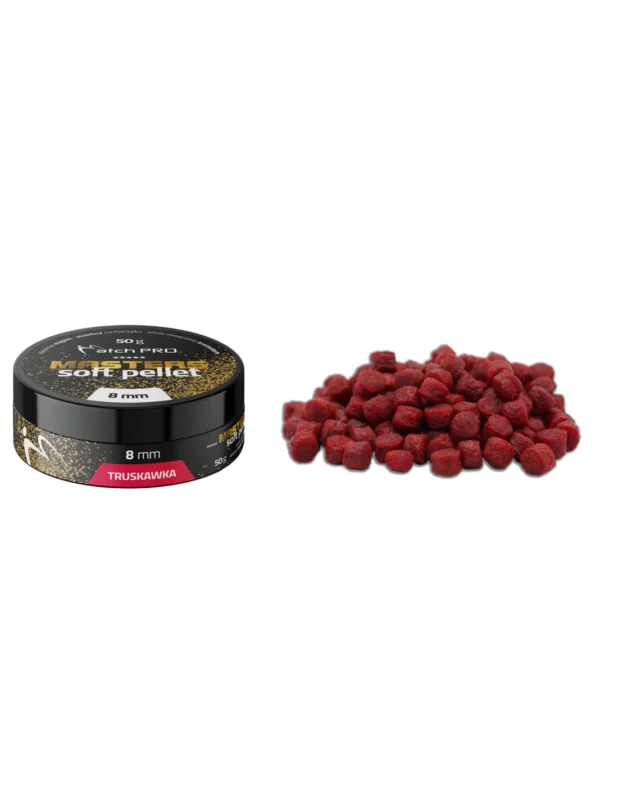 Taniej MASTERS MatchPro SOFT PELLET TRUSKAWKA 8mm