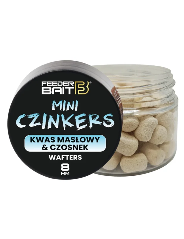 Dostępne od ręki Feeder Bait Mini Czinkers Wafters Kwas Masłowy & Czosnek