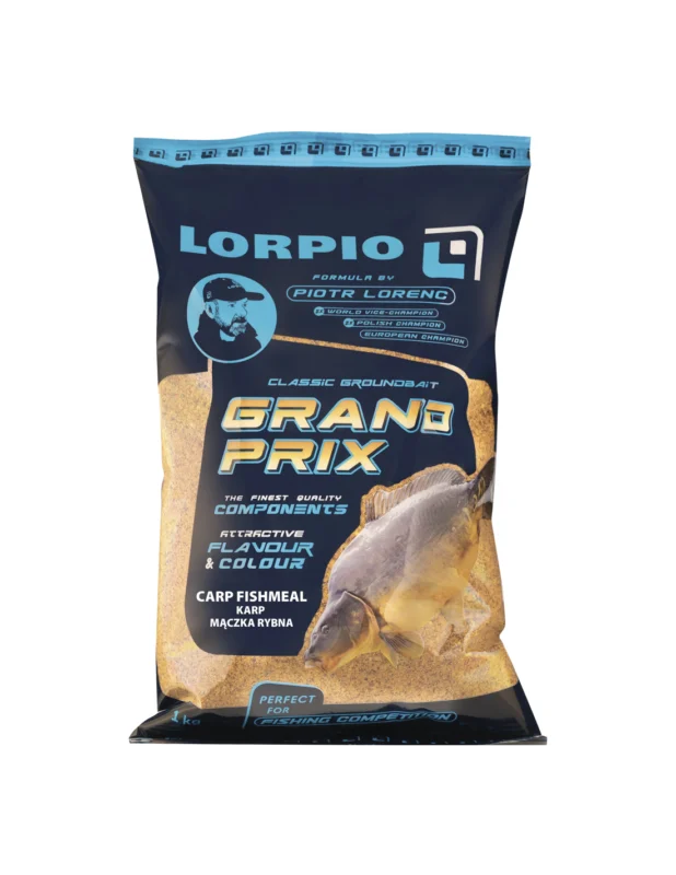 Zanęta Lorpio Grand Prix - CARP FISHMEAL 1KG Szybka wysyłka