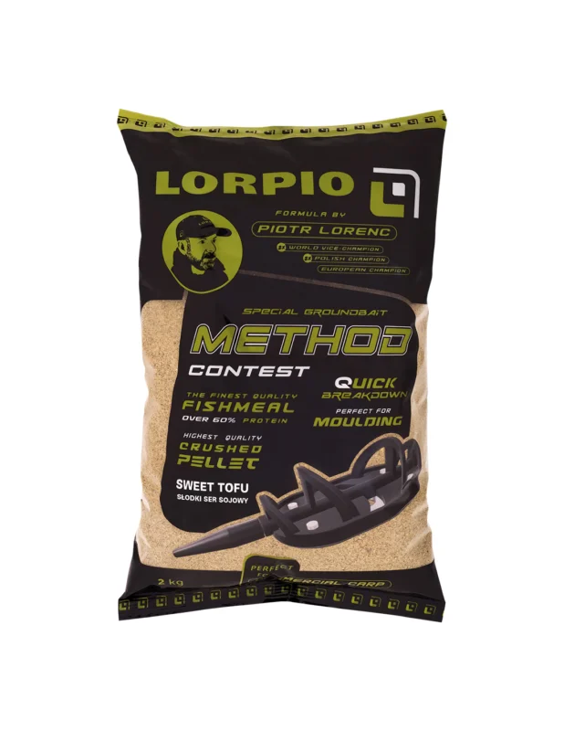Zanęta Lorpio Method Feeder Contest - Sweet Tofu 2kg Tani