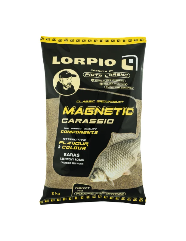 ZANĘTA LORPIO MAGNETIC CARASSIO RED WORM 2000g Ekspresowa dostawa