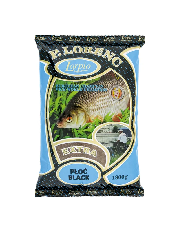 Nowy Zanęta Lorpio Extra - PŁOĆ CZARNA 1,9kg