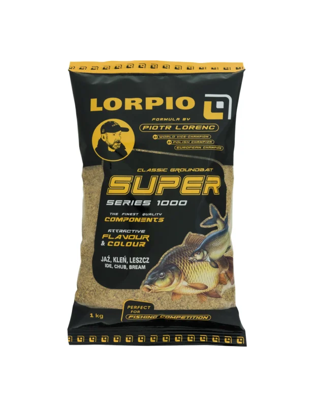 Zanęta Lorpio Super - JAŹ KLEŃ LESZCZ 1kg Wyprzedaż