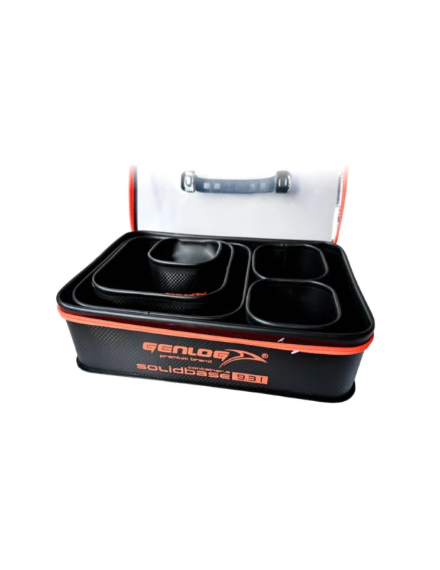 Do wyczerpania zapasów Zestaw 6 pojemników GENLOG EVA Solid Base Carbon