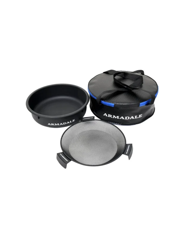Bezpieczne zakupy Zestaw Flagman Armadale Groundbait Bowl and Riddle