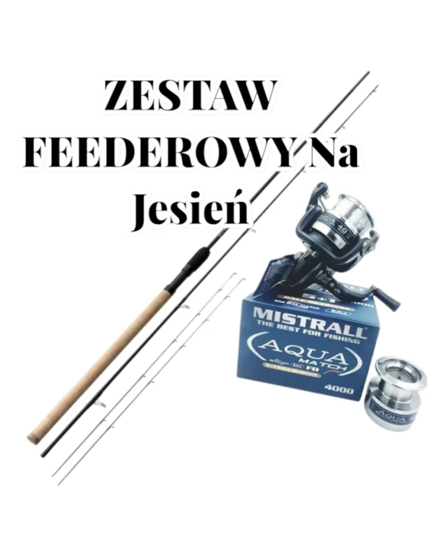 Bestseller ZESTAW FEEDEROWY LIGHTWĘDKA 3,0M NA JESIEŃ