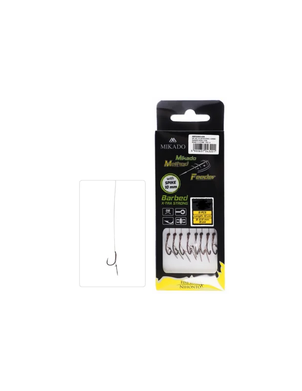 Ekspresowa dostawa Przypony Mikado MF-Z IGŁĄ z zad nr 12 DB/0,12mm