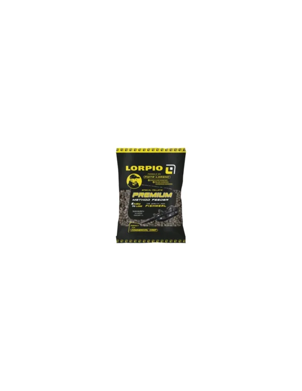 Nowość PELLET LORPIO BLACK HALIBUT 2mm 700g