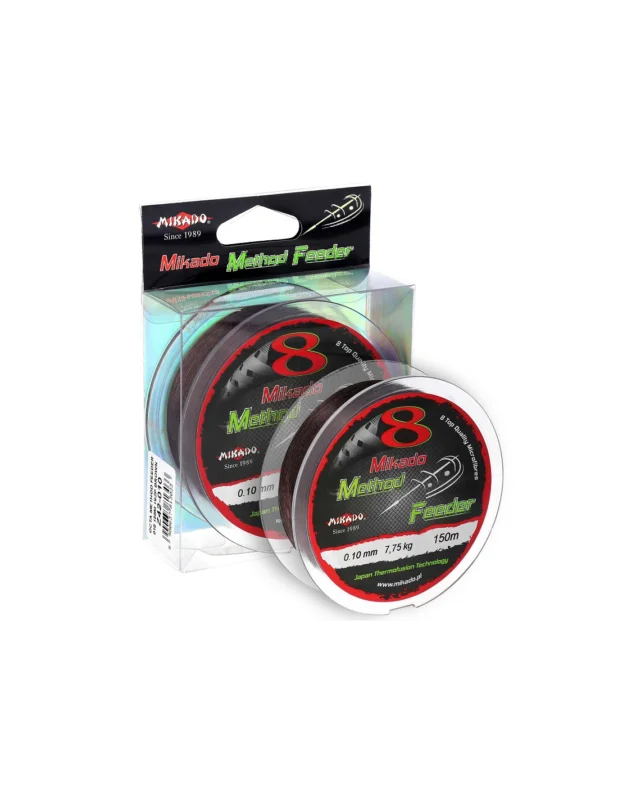 Plecionka Mikado OCTA METHOD FEEDER 8x- 0.08mm 150m BRĄZOWA Zamów dziś