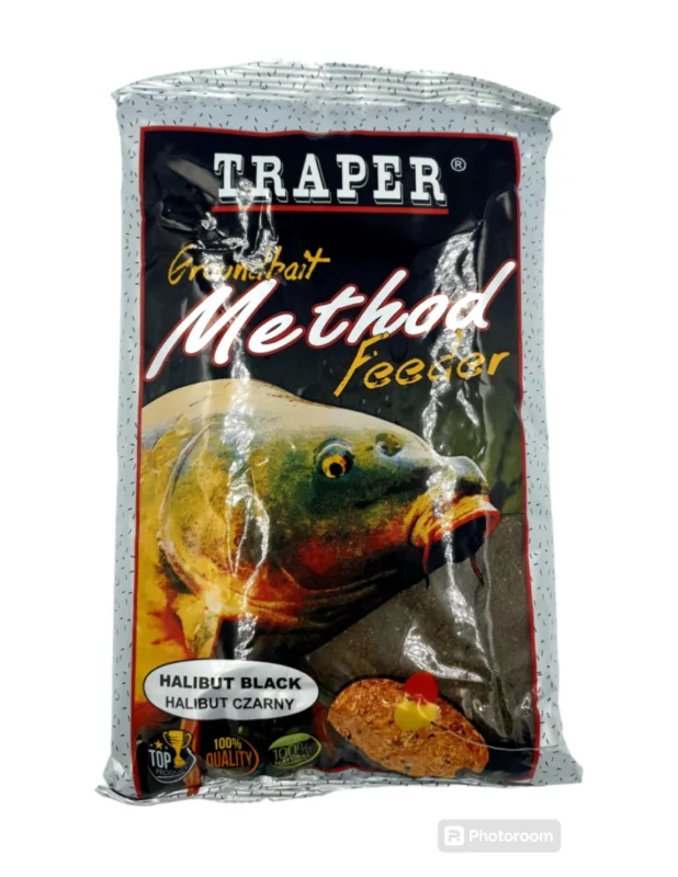 Najlepsza cena Zanęta Traper Method Feeder Halibut Black 750g