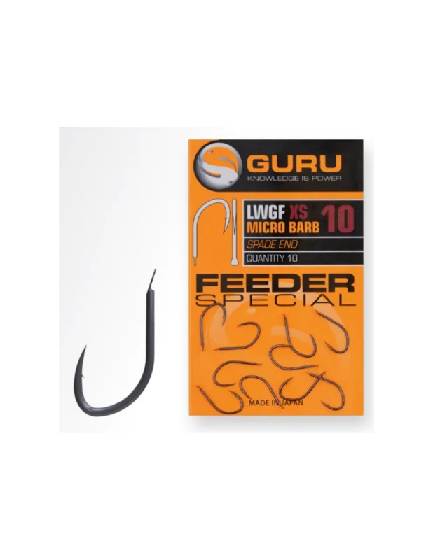 Obniżka ceny Haczyki Guru Feeder LWGFSpecial XS Spade End - rozm.12