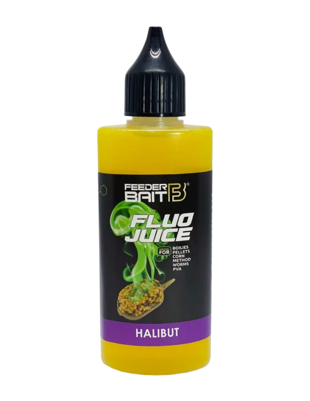 Fluo Juice Feeder Bait - Halibut 50ml Hit cenowy