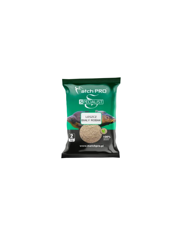 Promocja Zanęta MatchPro BIAŁY ROBAKLeszcz 2kg