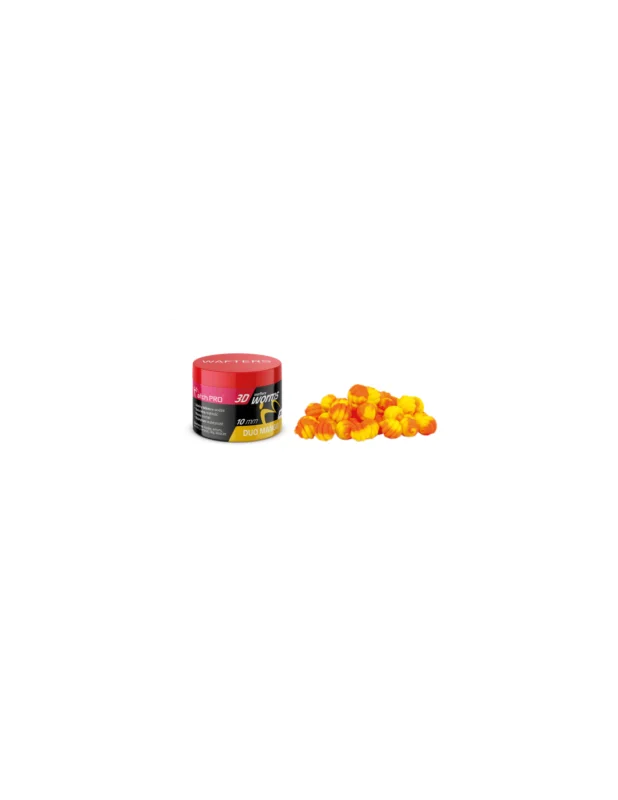Szybka dostawa Wafters MATCHPRO Worms 3D Duo Mango 10mm 20g