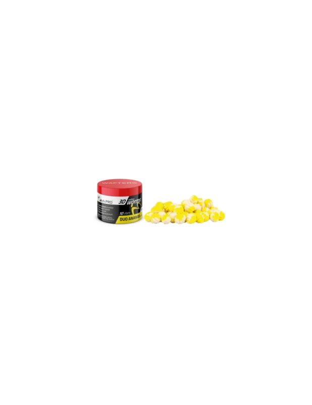 Wyjątkowa oferta Wafters MATCHPRO Worms 3D Duo PINEAPPLE 10mm 20g
