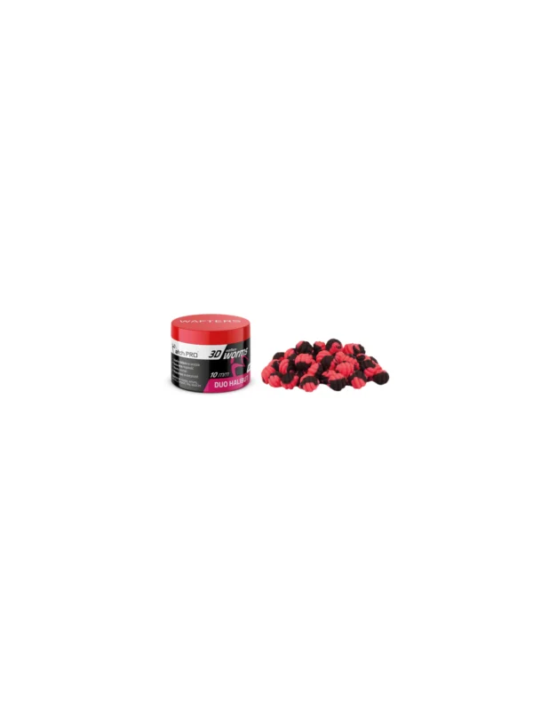 Wafters MATCHPRO Worms 3D Duo Halibut 10mm 20g Bezpieczne zakupy