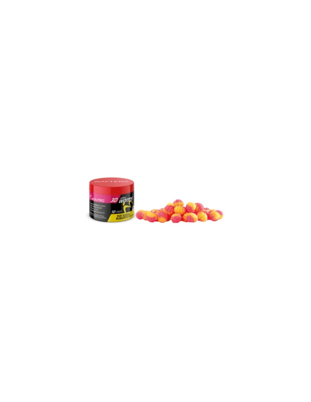 Oferta limitowana Wafters MATCHPRO Worms 3D Duo SWEETCORN10mm 20g