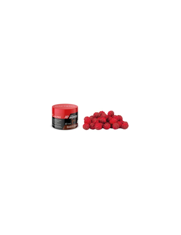 Wafters MATCHPRO Worms 3D Duo F1-Ryba 12mm 20g Popularny