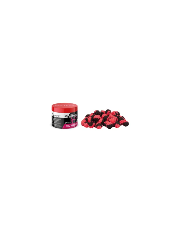 Sprawdź teraz Wafters MATCHPRO Worms 3D Duo Halibut 12mm 20g