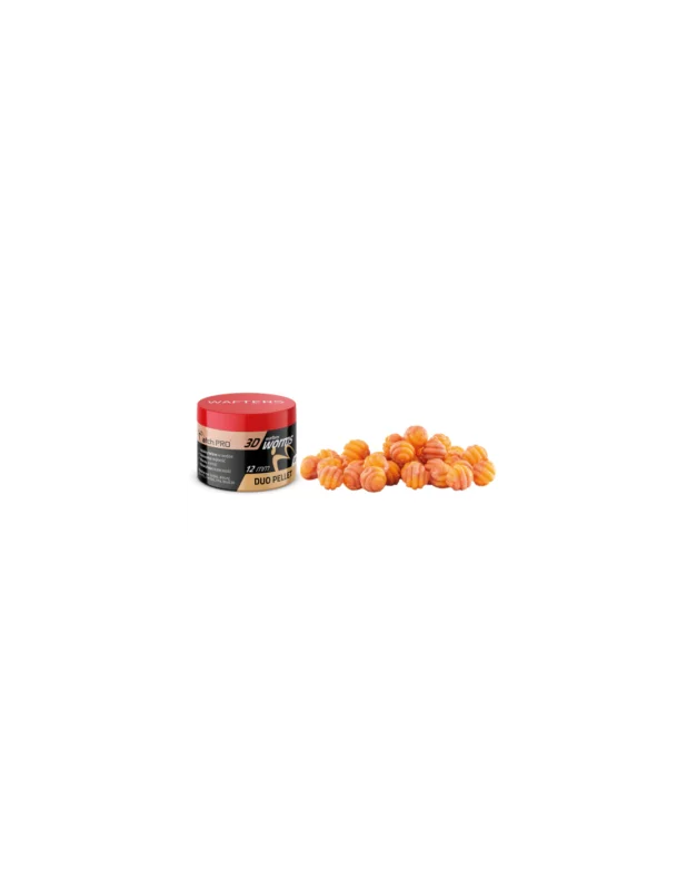 Dostępne od ręki Wafters MATCHPRO Worms 3D Duo PELLET 12mm 20g