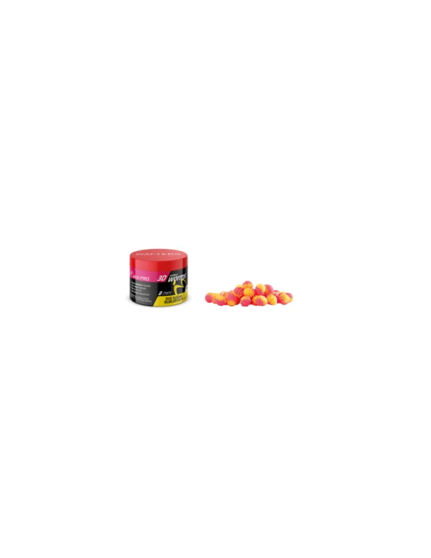 Wafters MATCHPRO Worms 3D Duo SWEETCORN8mm 20g Rabat