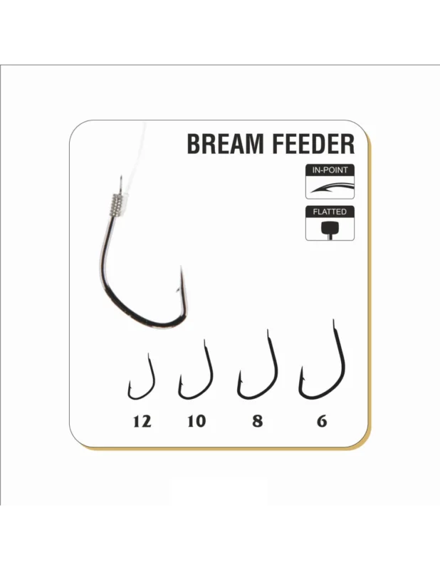 Premium Gotowe Przypony Bream Feeder BN nr 10 / 0,16mm