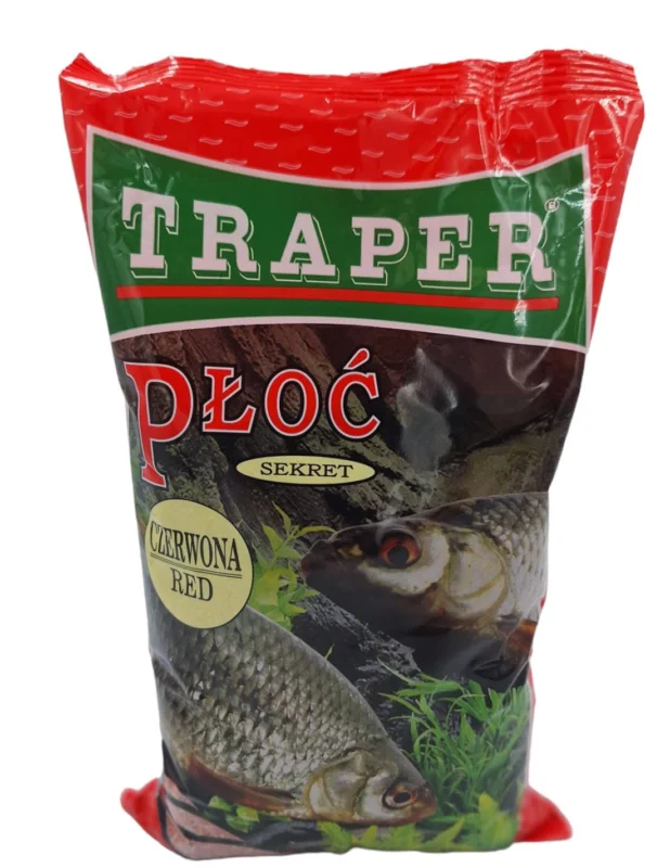 Darmowa dostawa Zanęta Traper Sekret Płoć Czerwona 1kg