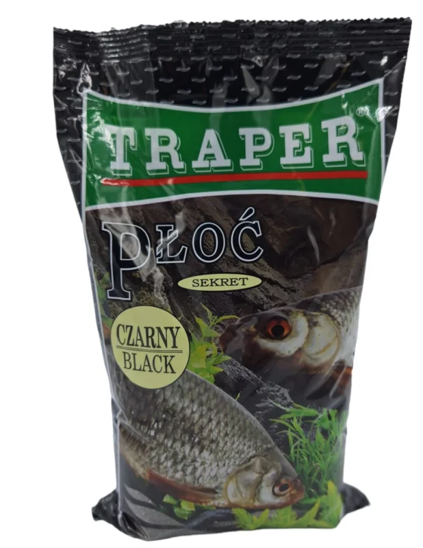 Zanęta Traper Sekret Płoć Czarna 1kg Okazja