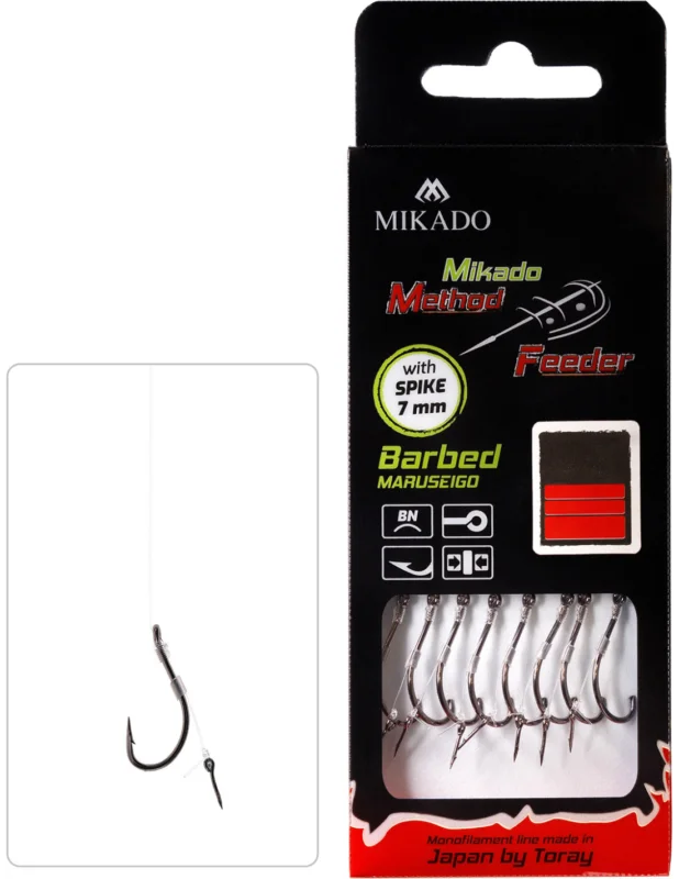 Gotowe PRZYPONY Mikado Method Feeder - Z IGŁĄ z zadziorem nr 6 Kup teraz
